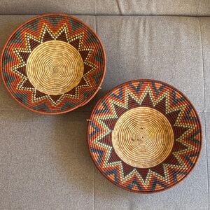 Handwoven Multicolor Decorative Baskets
